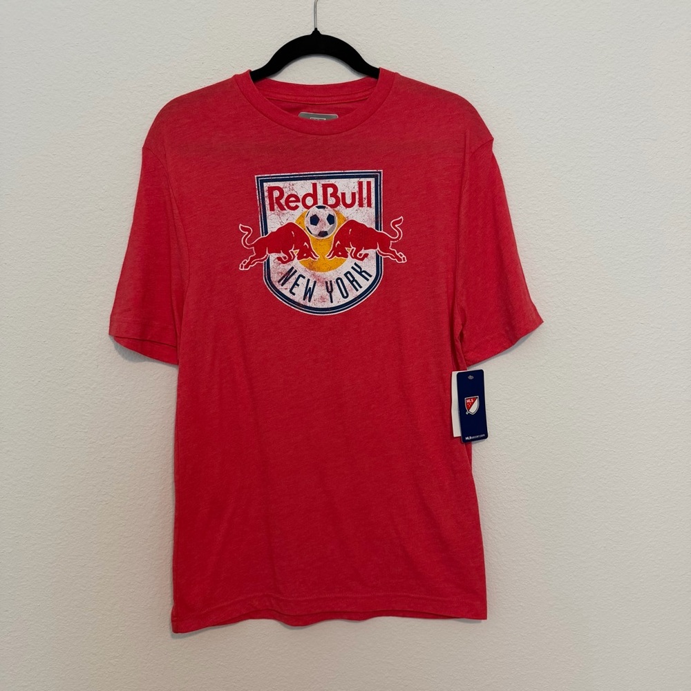 MLS Red Bull New York Red T-Shirt New With Tag
